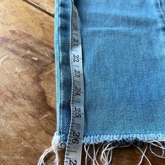 ESCADA cropped jeans size 38 bleu with stones - Picture 8 of 10